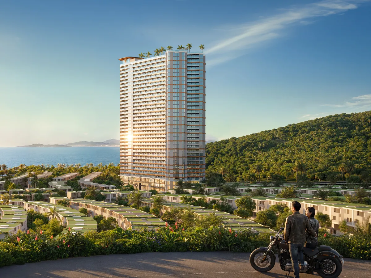 Башня Alora среди вилл Vega City